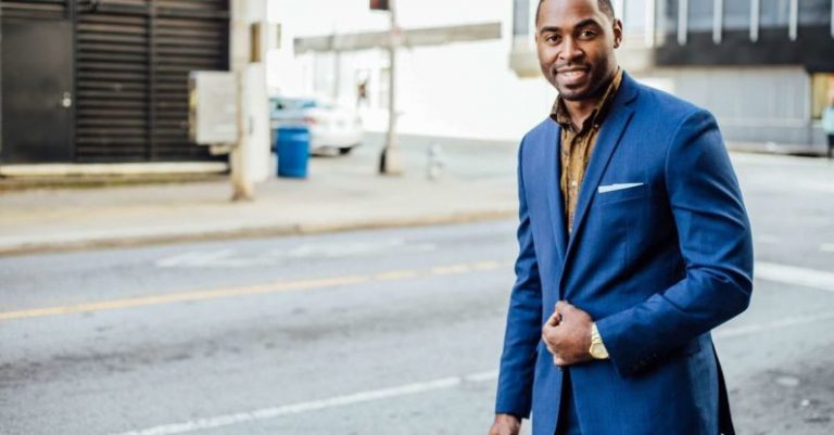Business - Man Wearing Blue Blazer