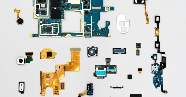 Digital - Blue and Yellow Phone Modules