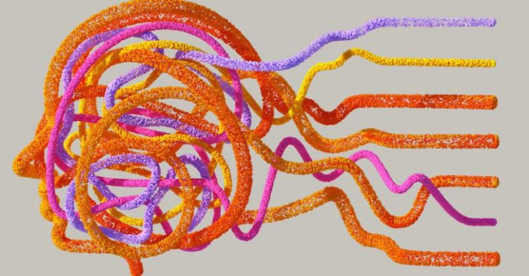 AI Breakthroughs - An artist’s illustration of artificial intelligence (AI). This image depicts how AI can help humans to understand the complexity of biology. It was created by artist Khyati Trehan as part ...