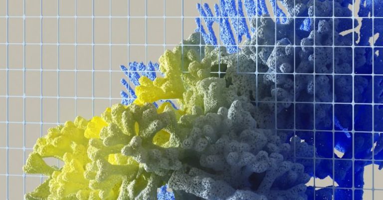 AI Breakthroughs - An artist’s illustration of artificial intelligence (AI). This image represents the boundaries set in place to secure safe, accountable biotechnology. It was created by Khyati Trehan as pa...